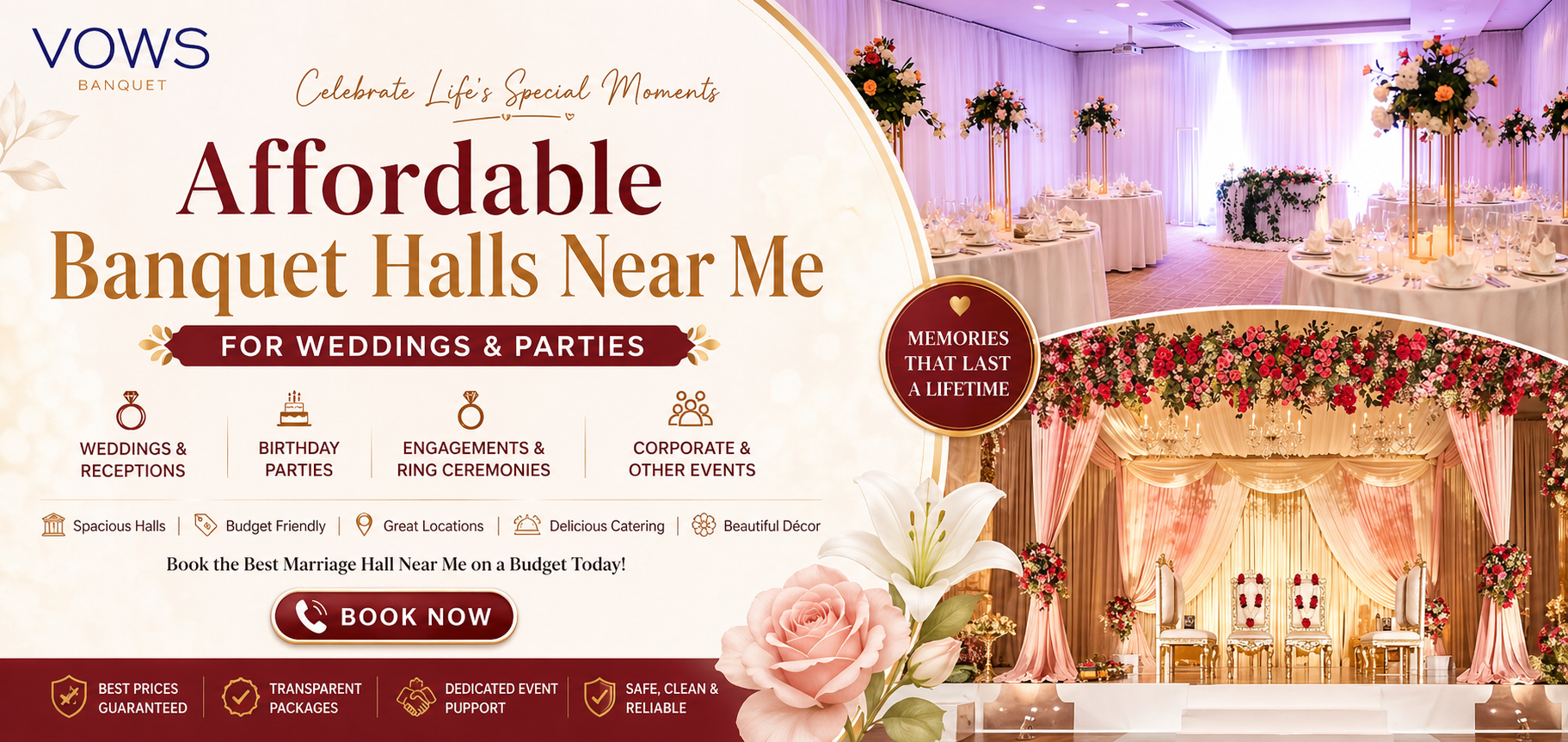 Banquet halls near me