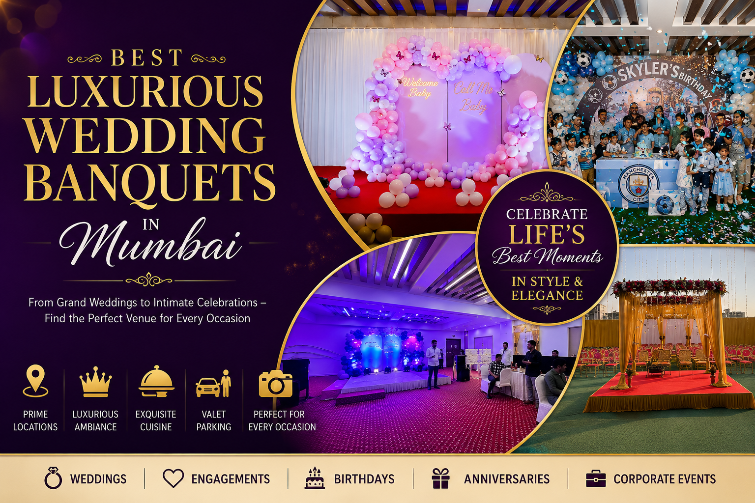 Banquets in Mumbai
